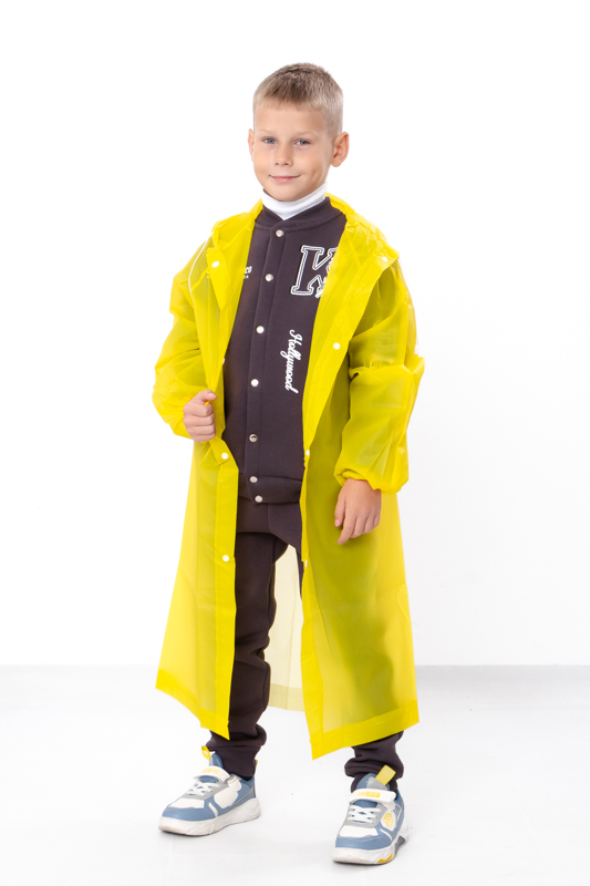 Дощовик дитячий з капюшоном